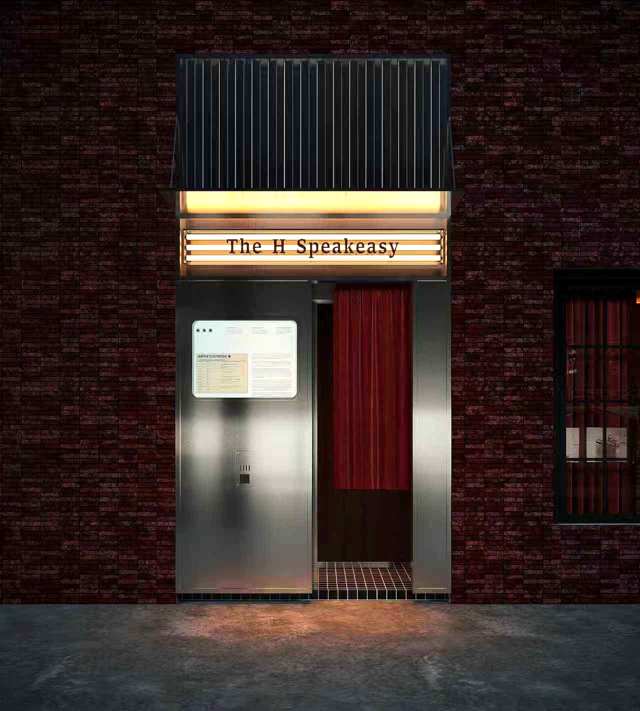 Speakeasy entrance